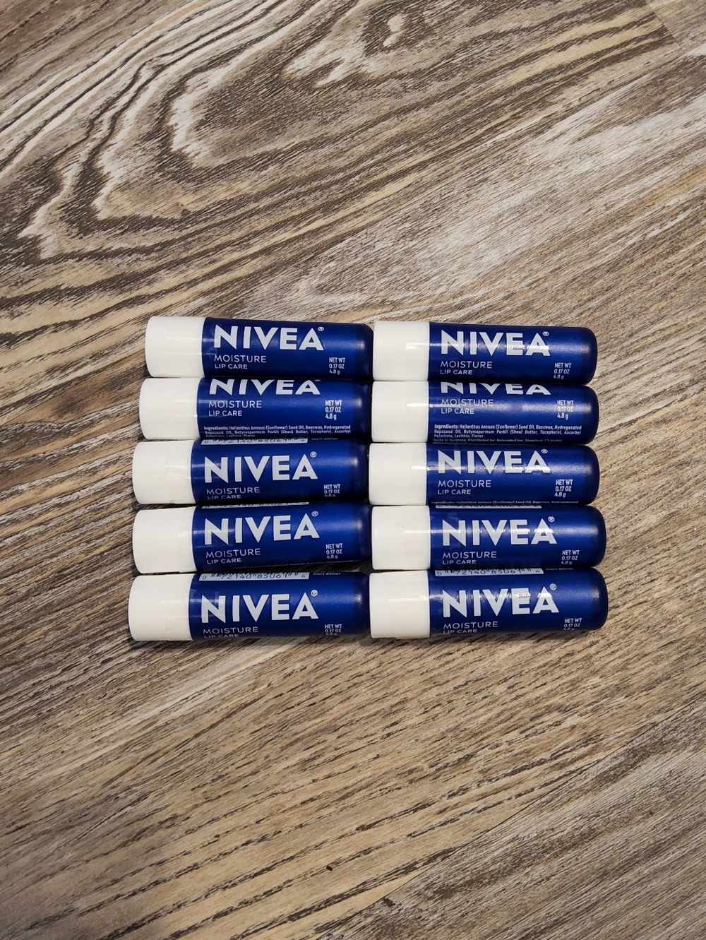 10 - NIVEA Moisture Lip Care Balm